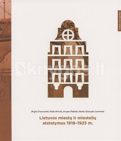 Grafikas: Lietuvos miestų atstatymo institucijų grandinė 1918-1925