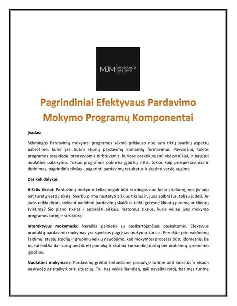 Valytuvo mechanizmo išdėstymas ir pagrindiniai komponentai