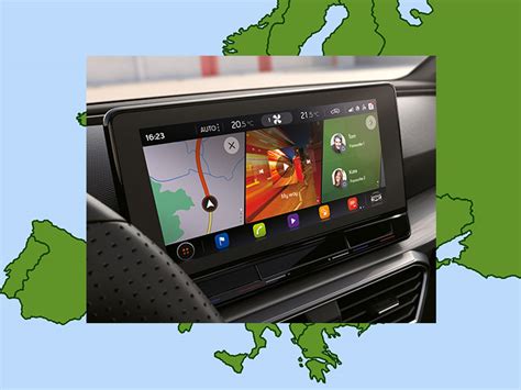 BMW navigacijos atnaujinimo privalumų infografika
