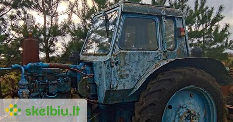 Schema su traktoriaus MTZ-50 matmenimis