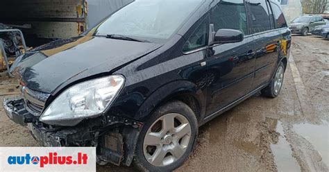 Detalizuotas Opel Zafira A kėbulo dalių sąrašas su galimomis korozijos vietomis