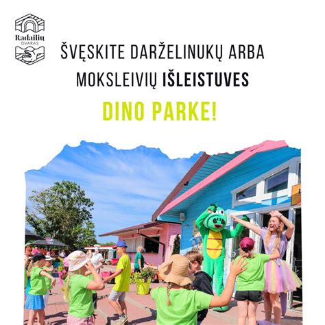 Šeima pramogauja Dino parke