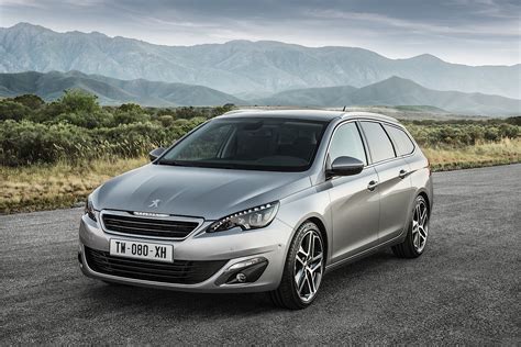 The Peugeot 308 SW I Phase II car, a practical family estate vehicle