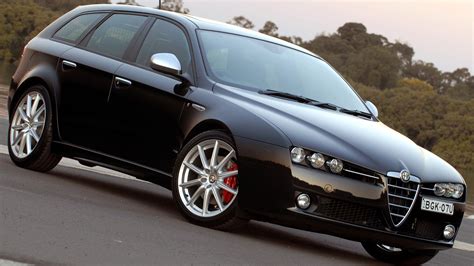 Alfa Romeo 159 Sportwagon dizaino fragmento iliustracija