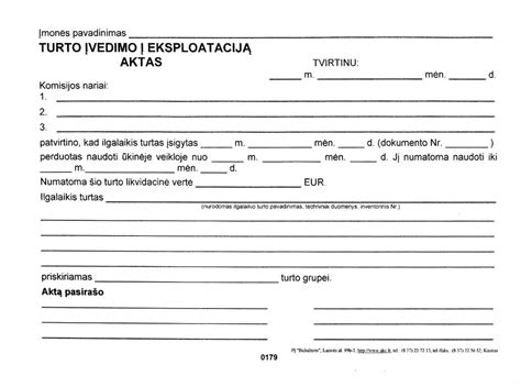 Schema, iliustruojanti ilgalaikio turto įvedimo į eksploataciją etapų seką