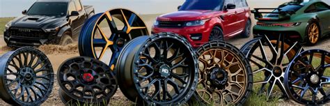 Teminė nuotrauka: įvairių tipų ratlankiai automobiliams