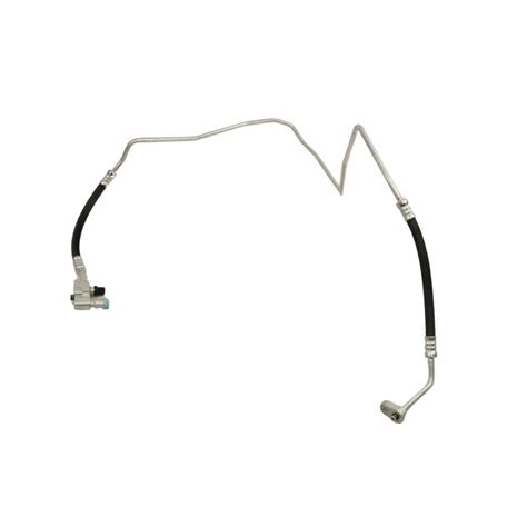 SAAB 9-5 oro kondicionieriaus aukšto slėgio vamzdyno schema su slėgio daviklio vieta