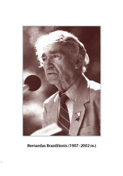 Portretas: Bernardas Brazdžionis