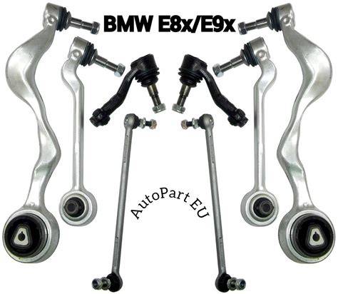 Infografika: BMW E65/E66 pakabos ir stabilizatoriaus dalys