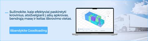 Diagrama, rodanti šaldytuvo puspriekabės matmenis ir tūrio išdėstymą