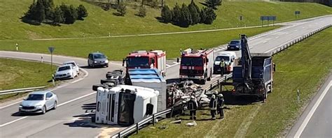 Sunkvežimis ant Vokietijos greitkelio