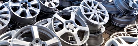 Themantic photo of various used and new car rims