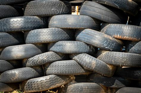 Panaudotų padangų guma: pavyzdžiai