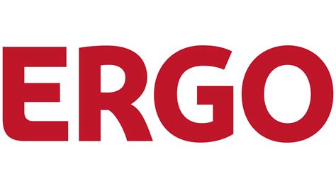 ERGO logo ir filialu žemėlapis