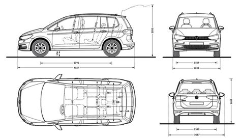 Infografika: automobilio matmenys