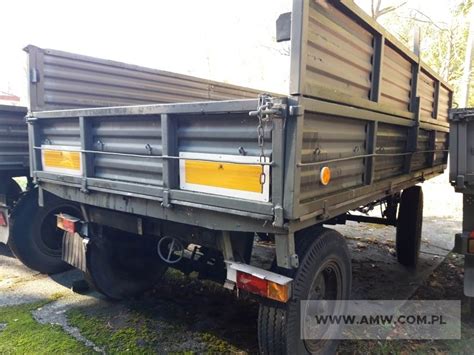 Autosan D-46 priekaba su prailginimais ir brezentu