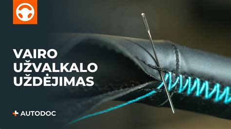 Patarimai odinio vairo priežiūrai
