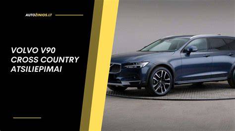 Infografika: Degalų sąnaudos ir komforto charakteristikos Volvo V90 CC