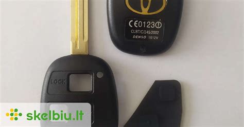 Toyota rakto, imobilaizerio ir automobilio sistemos schema