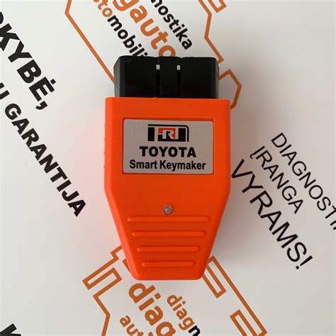 Specializuota įranga Toyota raktų programavimui