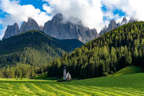 Dolomitų kalnai Italijoje