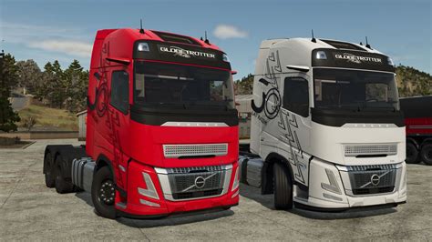 Volvo FH serijos vilkiko tematinė nuotrauka kelyje