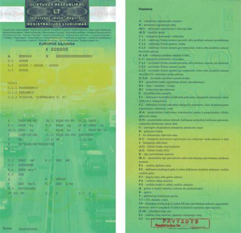 Priekabos identifikavimo vietos pavyzdinė nuotrauka (VIN plokštelė ant rėmo)