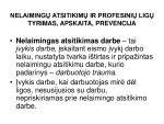 Infografika: nelaimingų atsitikimų darbe ir profesinių ligų tyrimo eiga