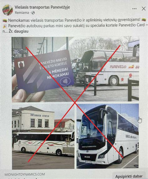 Ženklinimo pavyzdžiai ant autobusų
