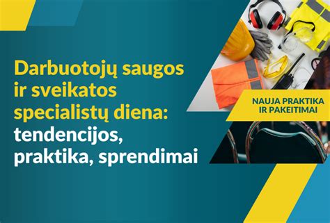 Infografika: darbuotojų saugos ir sveikatos procesų schema