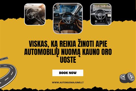 Teminė nuotrauka: automobilių nuoma Kauno oro uoste