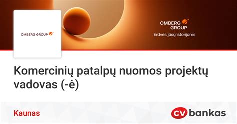 Komercinių patalpų nuomos galimybių infografika