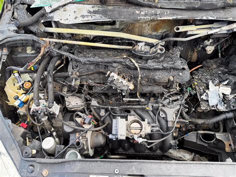 Themantic photo: damaged engine valve