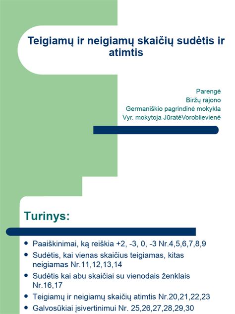 Infografika su trimis skirtingais ET tipais - neigiamu, nuliniu ir teigiamu, iliustruojanti ratlankio poziciją
