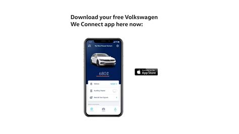 Mobilioji programėlė „Volkswagen We Connect“ ekrano kopija