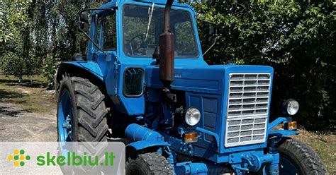 Traktorius MTZ su modernizuota vairo sistema
