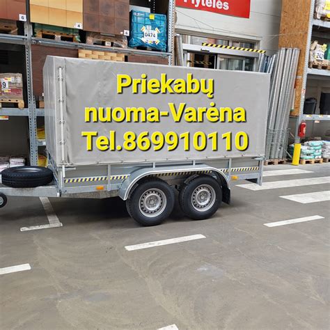 Pavyzdinė nuotrauka su priekabų patikros procesu