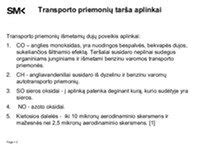 Infografika, parodanti transporto priemonių poveikį aplinkai ir alternatyvius judėjimo būdus.