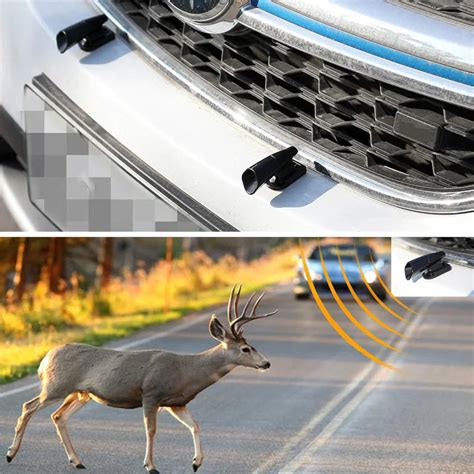 Ultragarsinis švilpukas, tvirtinamas prie automobilio priekio