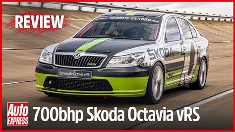 Škoda Octavia vRS Bonneville Special - pasaulio rekordininkas