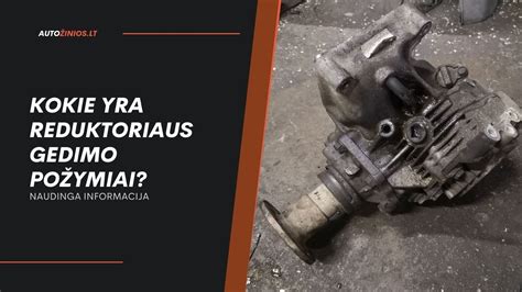 Nuotrauka, kurioje matomas alyvos nuotėkis iš automobilio reduktoriaus