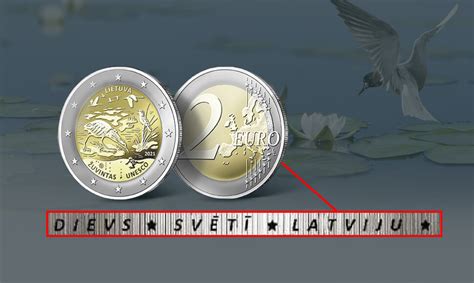 iliustracija, kaip patikrinti protektoriaus gylį su 2 eurų moneta