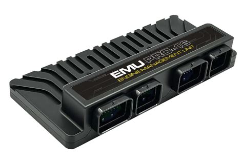 Ecu Master EMU kompiuterio schema su išdėstytais komponentais