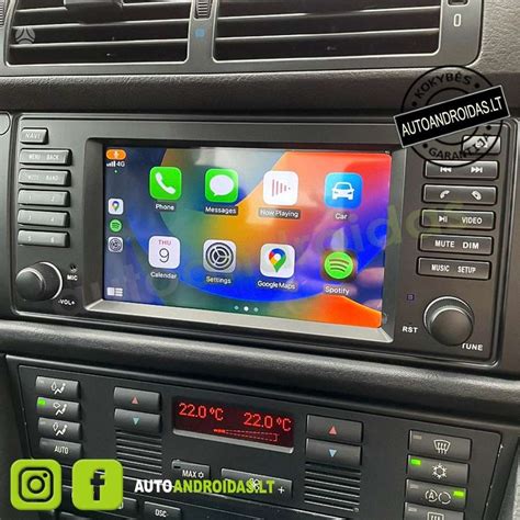 BMW E38 interjeras su integruota Android multimedija