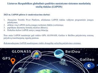 Palydovų tinklas, užtikrinantis GPS veikimą