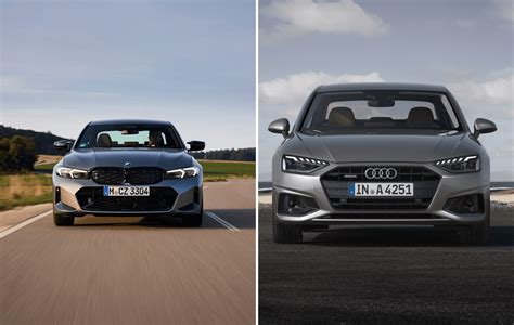 palyginamoji lentelė: vidutinės klasės automobilių (Audi A4, BMW 3, Mercedes C, Lexus IS) vertinimai