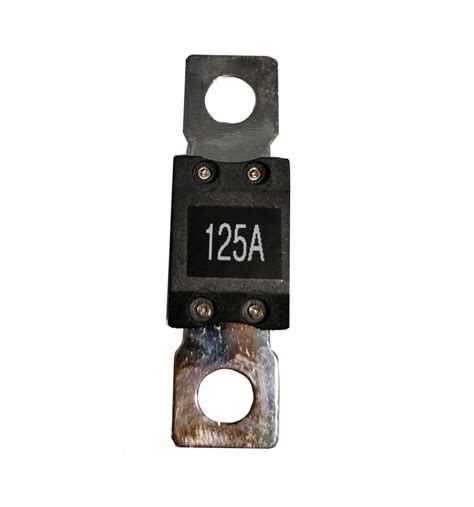 Saugiklio MEGA 125A schema