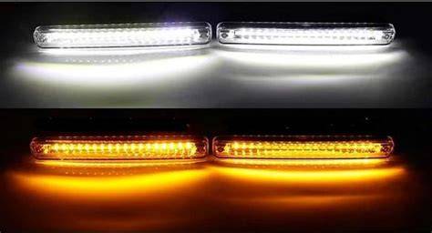 Prieš ir po įrengimo nuotrauka: LED posūkio žibintai