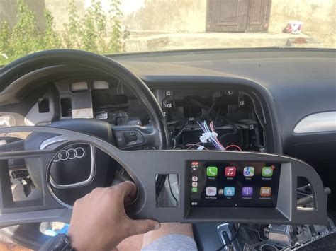 Audi A6 C6 MMI multimedijos sistemos valdymo panelė