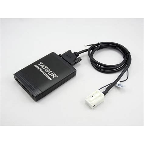 vw mp3 usb/sd adapteris yatour 12pin prijungtas prie automobilio grotuvo